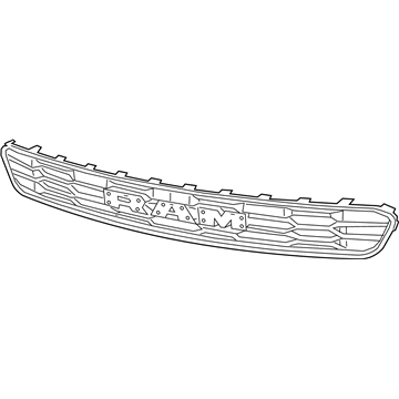 6VU37LXHAA Mopar Grille Insert Illustration 1 of 1
