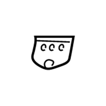 Chrysler Concorde Emblem - 4805287AC