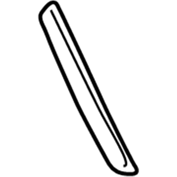 5056218AA Mopar Fender To Cowl Seal Illustration 1 of 1