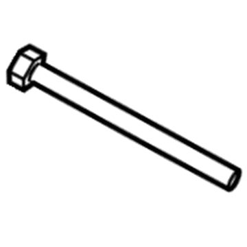 6104191AA Mopar Hexagon Flange Head Bolt Illustration 1 of 1