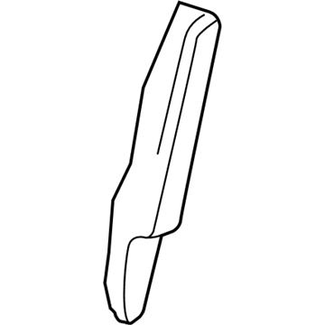 Mopar 68042312AA Seat Back Foam 68042312AA Mopar Seat Back Foam Illustration 1 of 1