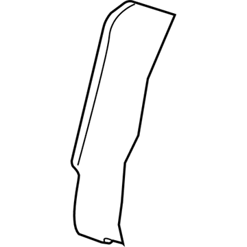 1LL141DVAA Mopar Rear Seat Back Cover Illustration 1 of 1