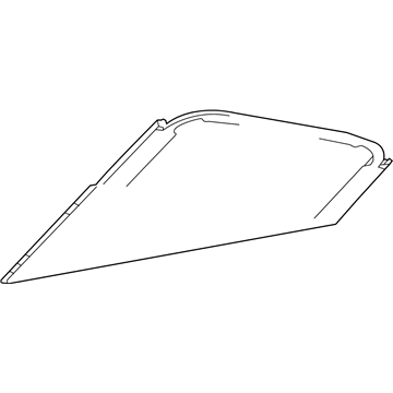 68027758AA Mopar Sunroof Frame Illustration 1 of 1
