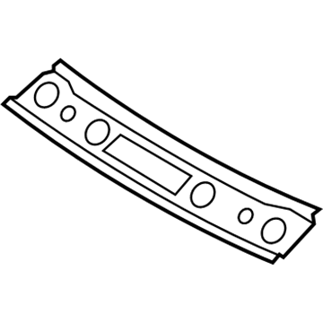 Mopar 5116379AD Header-Windshield 5116379AD Mopar Header-Windshield Illustration 1 of 1