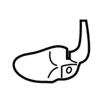 Mopar 52021423AB Bracket-Track Bar 52021423AB Mopar Bracket-Track Bar Illustration 1 of 1