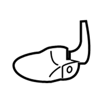 52021422AB Mopar Bracket-Track Bar Illustration 1 of 1