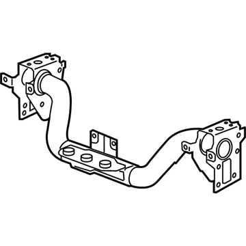 Mopar 52014177AD Trailer Hitch 52014177AD Mopar Trailer Hitch Illustration 1 of 1