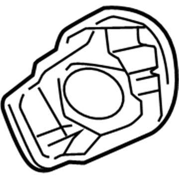 5160197AD Mopar Fuel Filler Housing Illustration 1 of 1