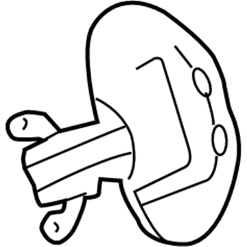 2008 Dodge Viper Fuel Door - 4865738AB