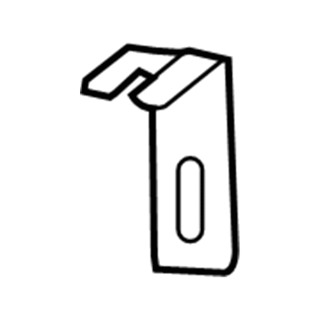 5029260AA Mopar Bracket-Quarter Panel Illustration 1 of 1