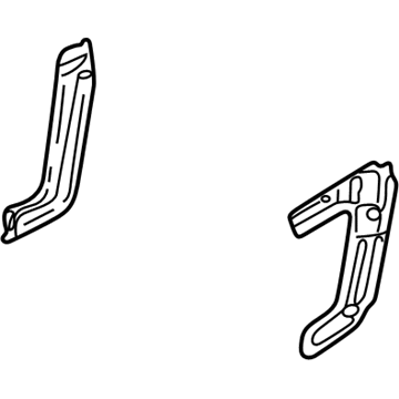 5080726AA Mopar Bracket-Arm Rest Illustration 1 of 1