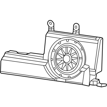 2024 Jeep Gladiator Car Speakers - 68349843AC