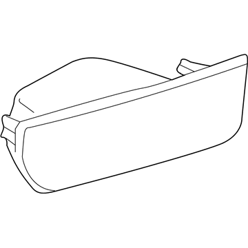 68012887AA Mopar Reflector Illustration 1 of 1