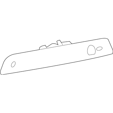 55157446AC Mopar Center High Mounted Stop Lamp Illustration 1 of 1