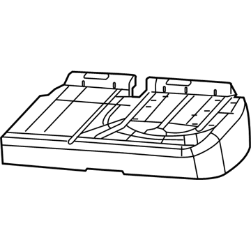 2025 Chrysler Pacifica Seat Cushion - 68224697AB