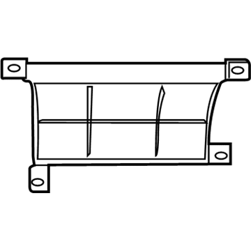 68027841AA Mopar Screen-Air Inlet Illustration 1 of 1