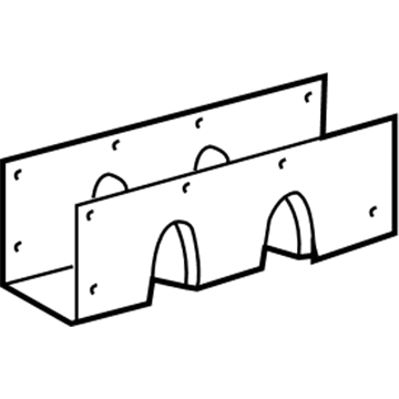 Mopar 5118355AA Bracket-Leaf Spring 5118355AA Mopar Bracket-Leaf Spring Illustration 1 of 1