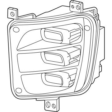 Mopar 68551068AA FOG 68551068AA Mopar FOG Illustration 1 of 1