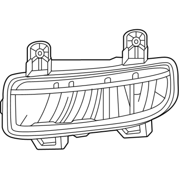 2025 Ram 3500 Fog Light - 68669566AA