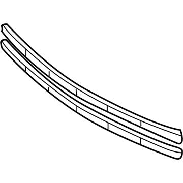 5303416AC Mopar Filler-Front Bumper FASCIA Illustration 1 of 1