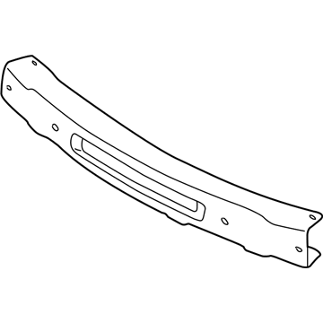 Mopar 5303414AE Front Bumper Reinforcement 5303414AE Mopar Front Bumper Reinforcement Illustration 1 of 1