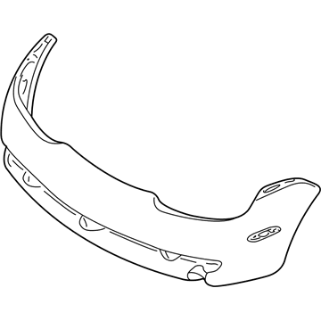 Dodge Neon Bumper - 5018993AA