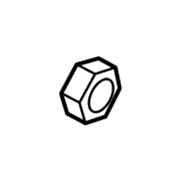 6100056 Mopar Hexagon Nut Illustration 1 of 1