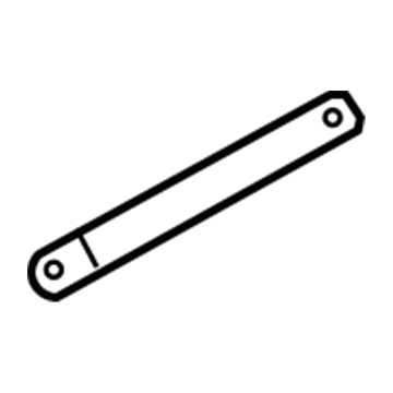 5105337AA Mopar Brace-Front CROSSMEMBER Illustration 1 of 1