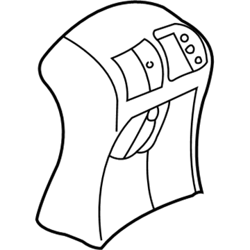 RS091AZAA Mopar Panel Floor Console Illustration 1 of 1