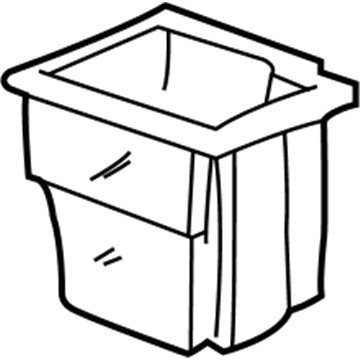 5010150AA Mopar Box Bin Floor Console Illustration 1 of 1
