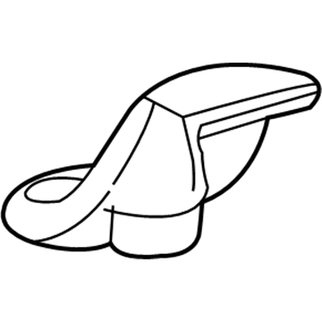 5010237AA Mopar Panel Floor Console Illustration 1 of 1