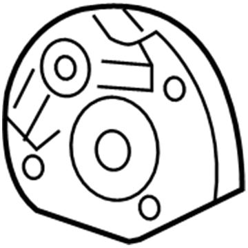 4627052AA Mopar Bracket-TENSIONER Support Illustration 1 of 1