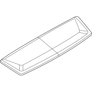 1CE53TZZAB Mopar Panel-Outer Spoiler Illustration 1 of 1