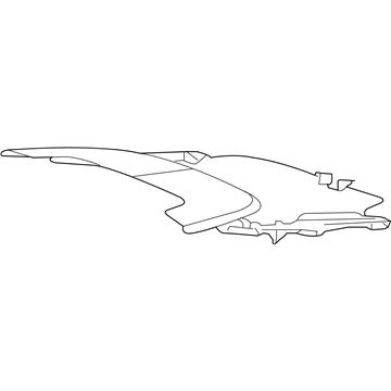 1JB76XDVAB Mopar Panel-TONNEAU Illustration 1 of 1