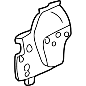 55360299AD Mopar REINFMNT-Seat Mount Illustration 1 of 1