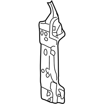 Mopar 55360452AC Tail lamp Mounting Panel 55360452AC Mopar Tail lamp Mounting Panel Illustration 1 of 1