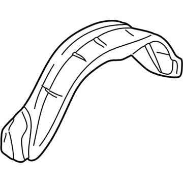 55360146AE Mopar Shield-Fender Side Illustration 1 of 1