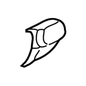 55360445AB Mopar Bracket-SILL Illustration 1 of 1