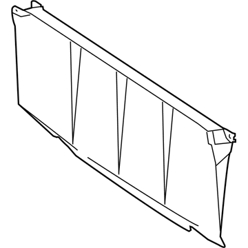 68004897AA Mopar Cover-Radiator Illustration 1 of 1