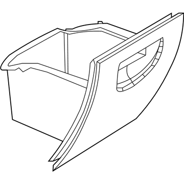 Jeep Glove Box - 1PJ291X9AB