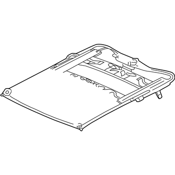 5101843AA Mopar Sunroof Illustration 1 of 1