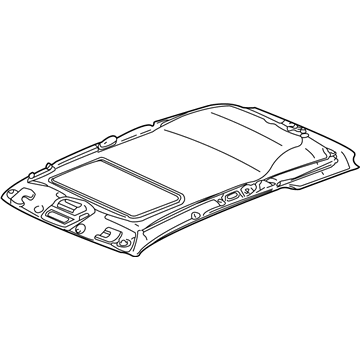 Mopar 5HG77XT5AC None Headliner 5HG77XT5AC Mopar None Headliner Illustration 1 of 1