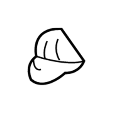 Mopar 5FS40XDBAB Support-Visor 5FS40XDBAB Mopar Support-Visor Illustration 1 of 1