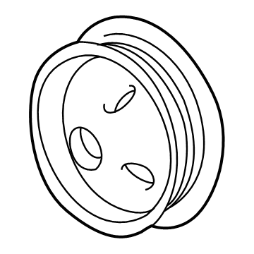 53005614 Mopar Power Steering Pump Pulley Illustration 1 of 1