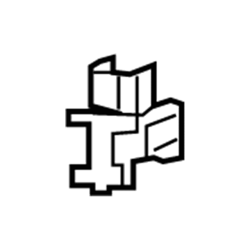 68014973AA Mopar Bracket-BELLCRANK Illustration 1 of 1