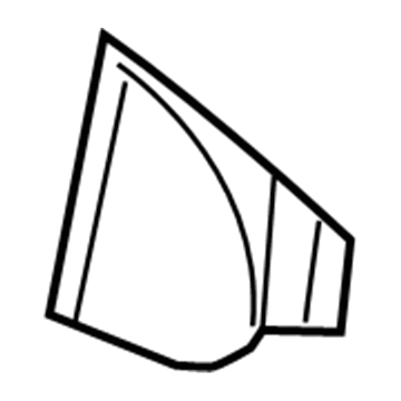 1SY10DX9AC Mopar Mirror Opening Cover Bezel Illustration 1 of 1