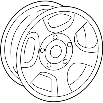 2006 Dodge Durango Spare Wheel - 52113234AA