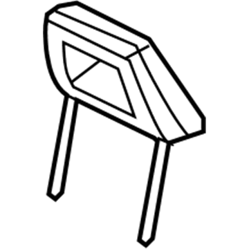 1MV43XDVAA Mopar Front Headrest Illustration 1 of 1