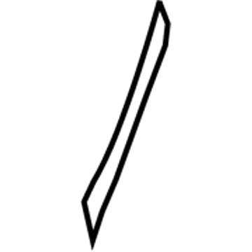 Mopar 5183351AA Seat Back Panel 5183351AA Mopar Seat Back Panel Illustration 1 of 1