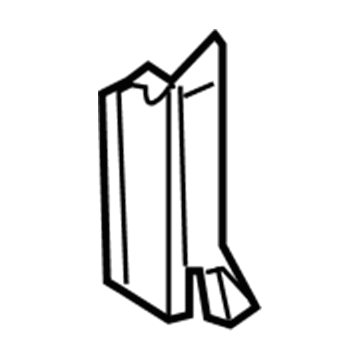 55276248AB Mopar D Pillar Upper Reinforcement Illustration 1 of 1